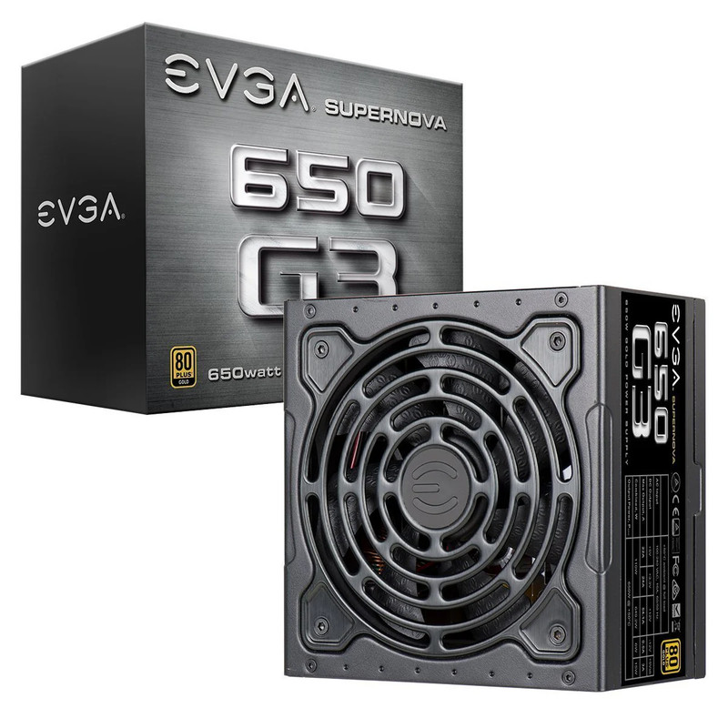 EVGA SuperNOVA 650 G3 Fully Modular 650W PSU, 80 Plus Gold - مزود الطاقة